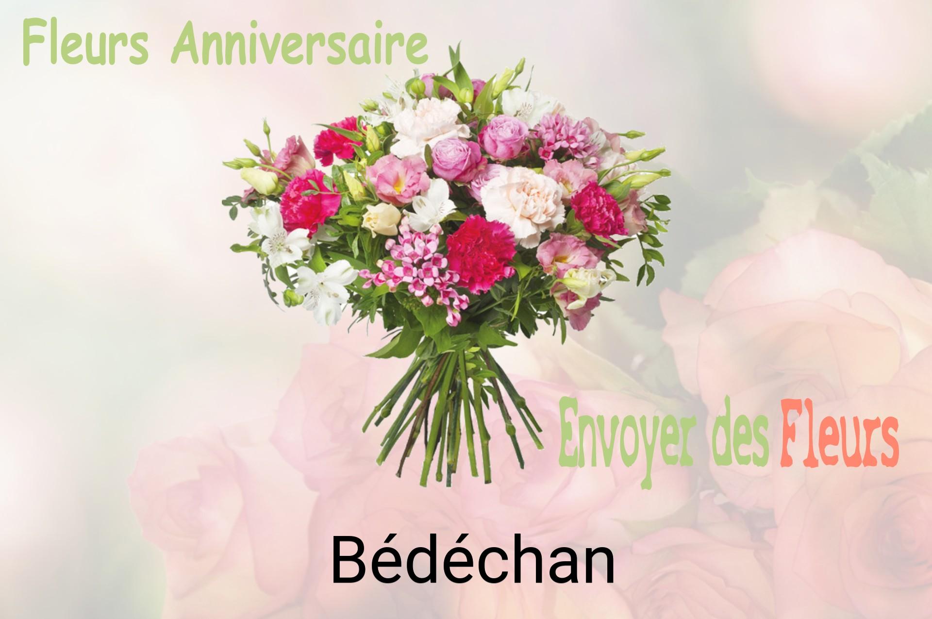 Bouquet de fleurs d’anniversaire livré à Bédéchan