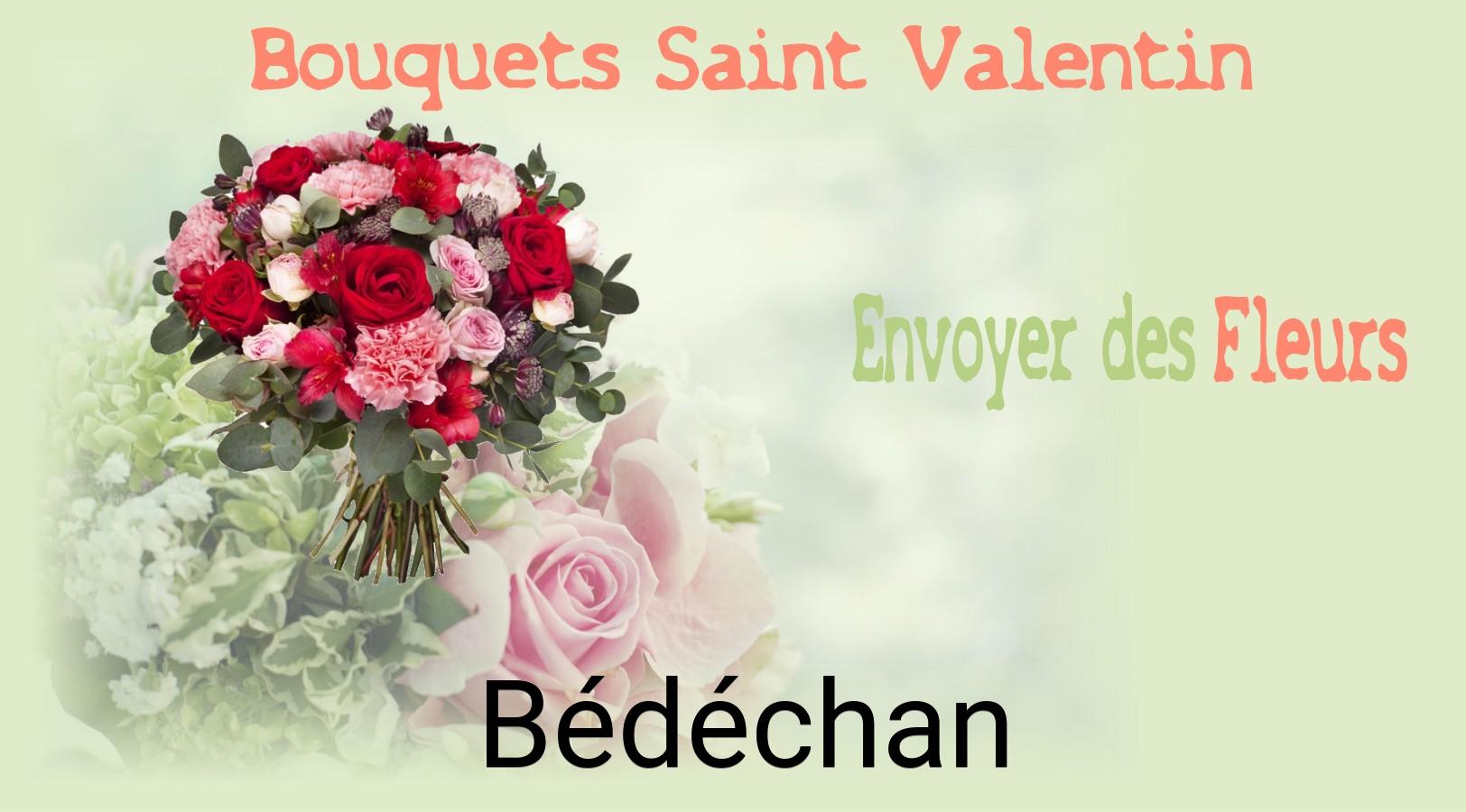 Roses de Saint-Valentin livrées à Bédéchan