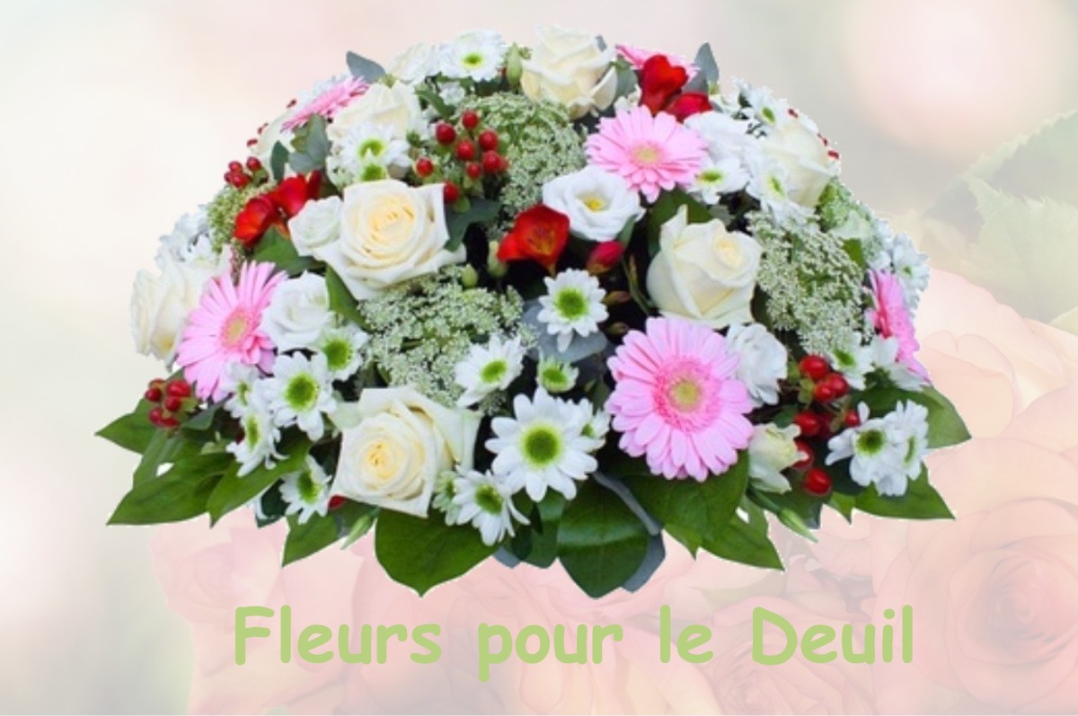 fleurs deuil BEDECHAN